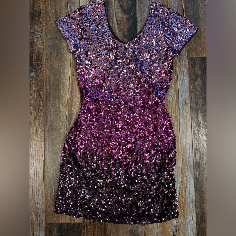 Sequin Mini Dress by Maner